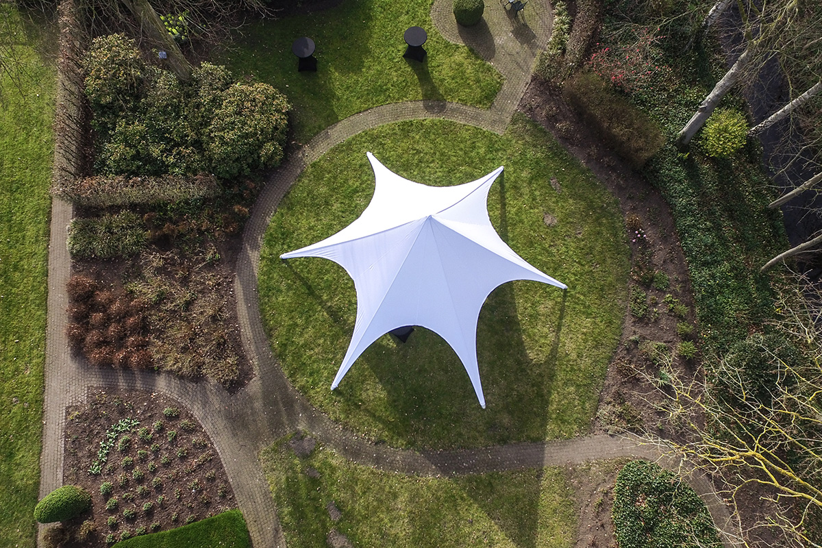 ster feesttent tuinfeest